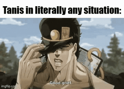 Jotaro Kujo Is Wearing A Hat And Saying `` Good Grief '' . GIF