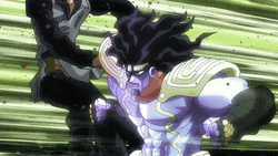 Jotaro Kujo Relentless Punch GIF