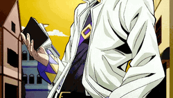 Jotaro Kujo Side Look GIF