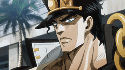 Jotaro Kujo Whatever Reaction GIF