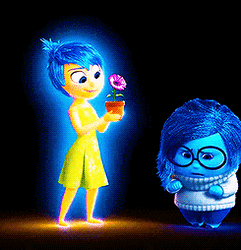 Joy Giving Flower Sadness Inside Out GIF