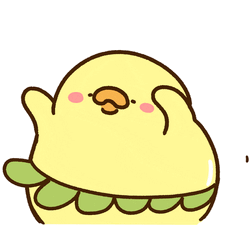 Joy Happy Bird Chick Dance GIF
