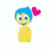Joy Inside Out Happy Heart Art GIF