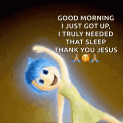 Joy Inside Out Thank You Jesus GIF
