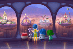 Joy Inside Out Watching The Isles GIF