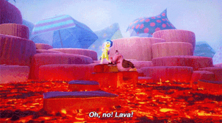 Joy Jumping Over Lava GIF