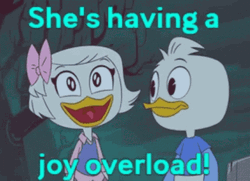 Joy Overload DuckTales  GIF