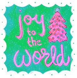 Joy To The World Snow Falling GIF