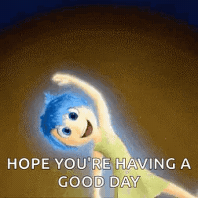 Joy Yoga Saying Hope You're Having Good Day GIF
