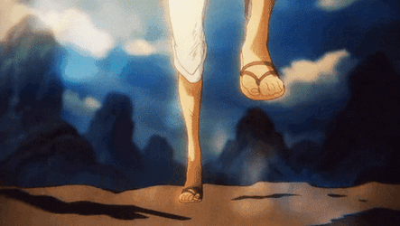 Joyboy Running Then Flying GIF