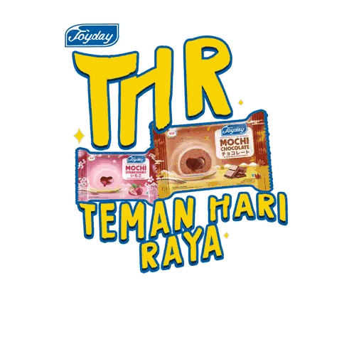 Joyday Mochi Chocolate Rolls Teman Hari Raya Sticker