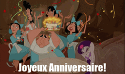 Joyeux Anniversaire The Emperor's New Groove GIF