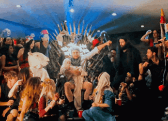 Joyful Christmas Party GIF