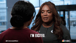 Joyful Excited Chicago Med GIF