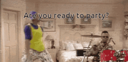 Joyful Man Ready To Party GIF