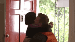 Joyous Couple Carry Hug GIF