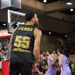 Joyous Monaco Basketball Player Mike James GIF