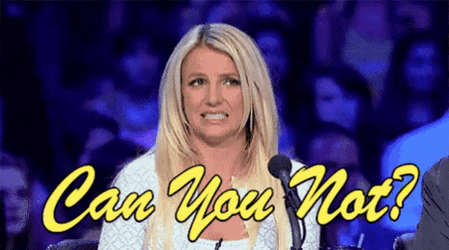 Judge Britney Spears Awkward Moment GIF