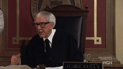Judge Cully In Courtroom GIF