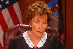 Judge Eye Rolling Annoyed GIF