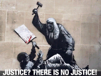Judge Hammer Bloody Cleaver Justice There Is No GIF