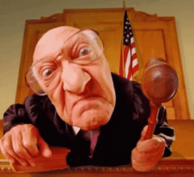 Judge Holding Gavel GIF