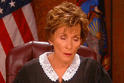 Judge Judy Eyeroll GIF
