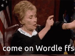 Judge Judy Time Come On Wordle  GIF