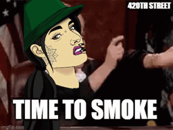 Judge Judy Time To Smoke  GIF