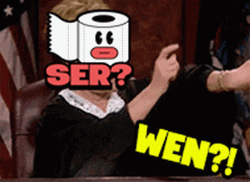 Judge Judy Time Toilet Break  GIF
