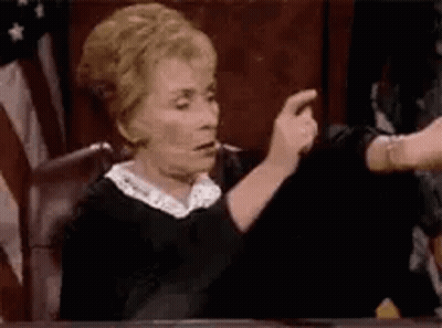 Judge Pointing In Courtroom GIF