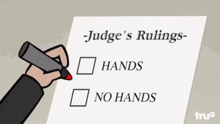 Judge's Ruling Checklist GIF