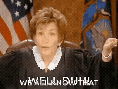 Judge Saying We'll Know That Before American Flag GIF