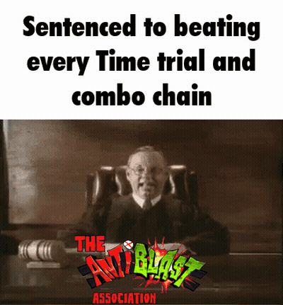 Judge Sentenced To Beating Every Time Trial And Combo Chain GIF