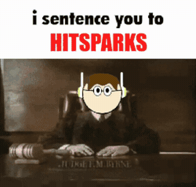 Judge Sentences Hitsparks GIF