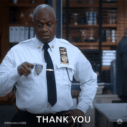 Judging Brooklyn Nine Nine GIF