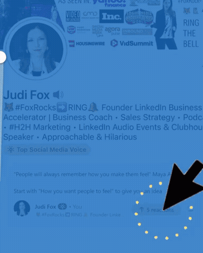 Judi Fox Twitter Page GIF
