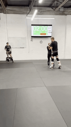 Judo Chop Intense Training GIF