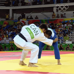 Judo Masashi Ebinuma Pin Down GIF