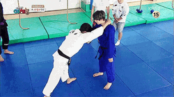 Judo Throw Korean Idol GIF