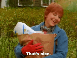 Judy Grafe Red Hair Thats Nice Bye Bye GIF