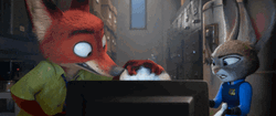 Judy Hopps Arguing With Nick Wilde GIF
