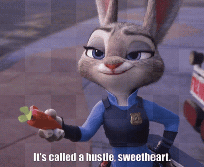 Judy Hopps Holding Carrot GIF