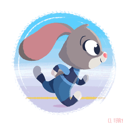 Judy Hopps Running GIF