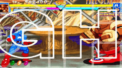 Juggernaut Video Game Vs. Captain America GIF