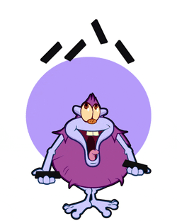Juggling Hominid GIF