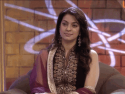 Juhi Chawla Awkward Sarcastic Smile GIF