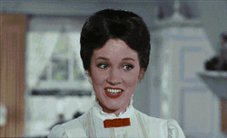 Juile Andrews As Mary Poppins GIF