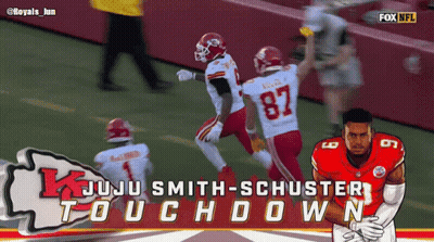 Juju Smith-Schuster Touchdown Advertisement GIF