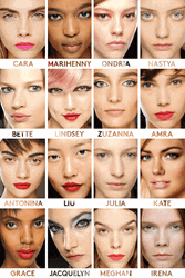 Julia Nobis Cara Delevingne Model Make-Up GIF